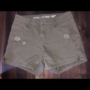 Military Green Shorts